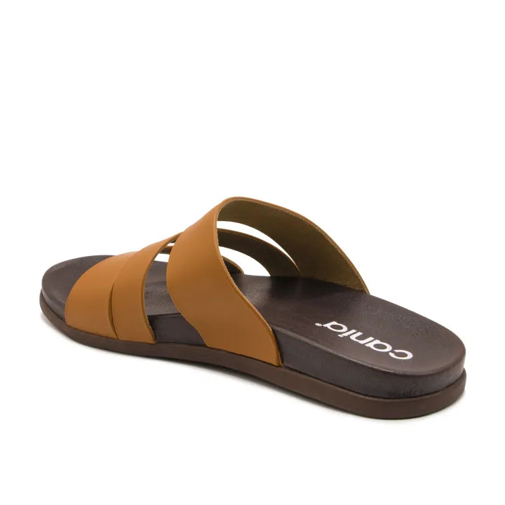 CANIA CLAQUETTE 3 BANDES MIEL
