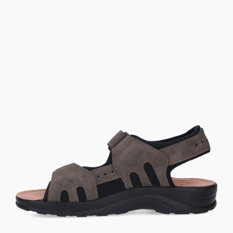 SANDALE FLY FLOT DARK BROWN