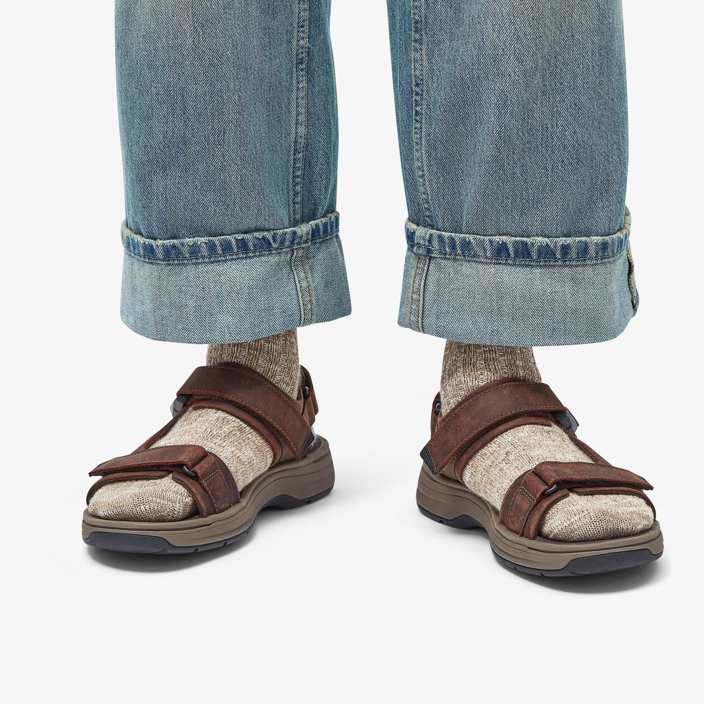 Saltway Trail Cuir marron foncé