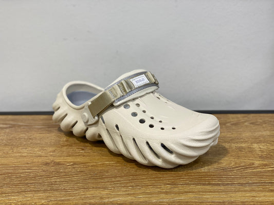 Echo clog (beige et gris)