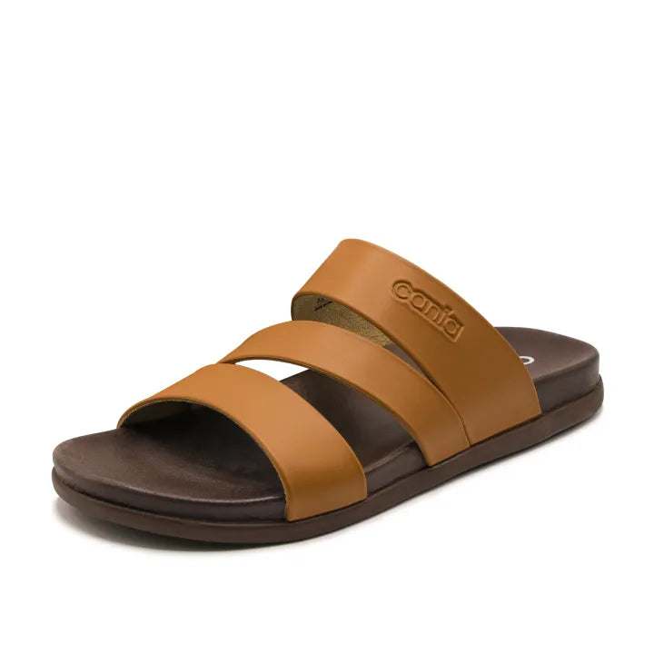 CANIA CLAQUETTE 3 BANDES MIEL