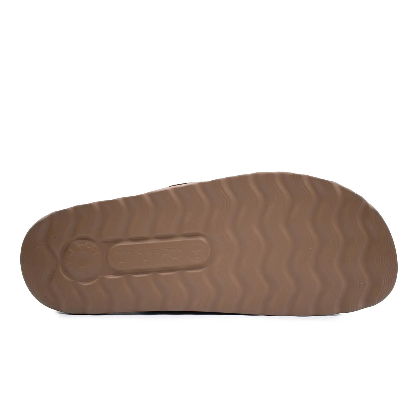 Leather Man Slipper Dark-Brown