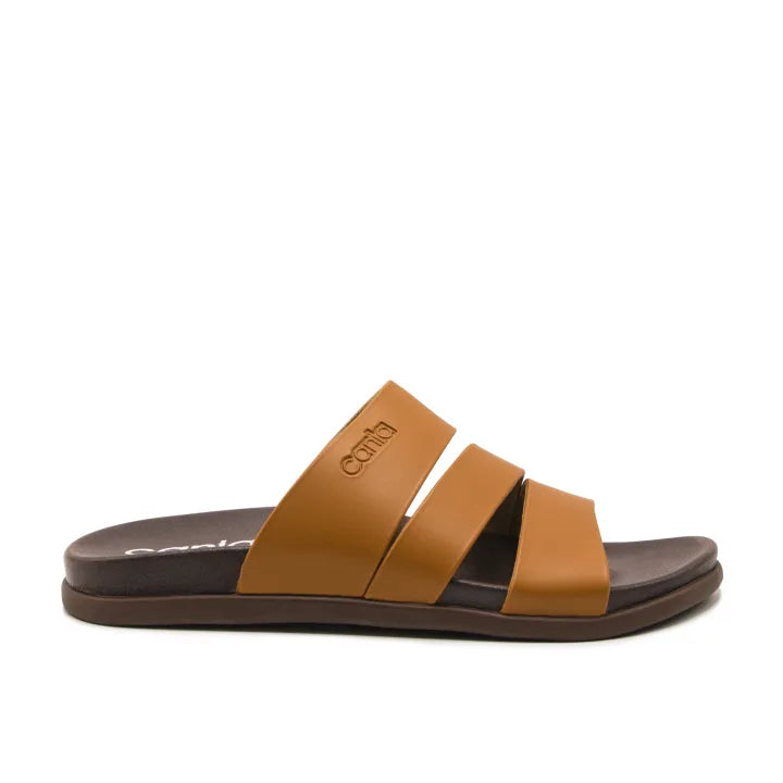 CANIA CLAQUETTE 3 BANDES MIEL