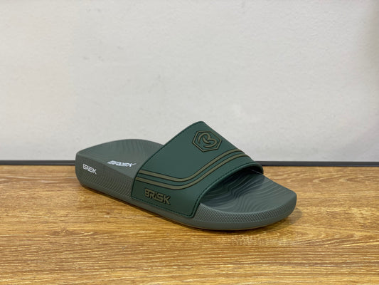 BRISK Claquette vert