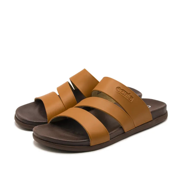 CANIA CLAQUETTE 3 BANDES MIEL