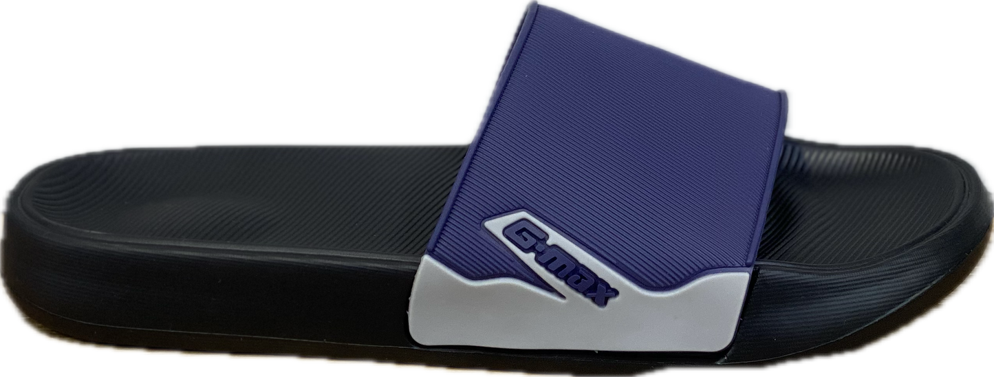 CLAQUETTE G.MAX bleu et gris et noir