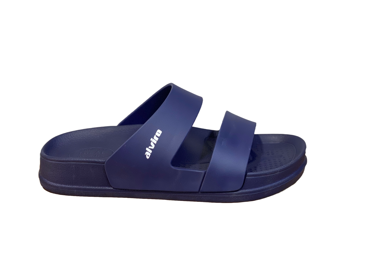 claquette LUOFU 2 bandes bleu