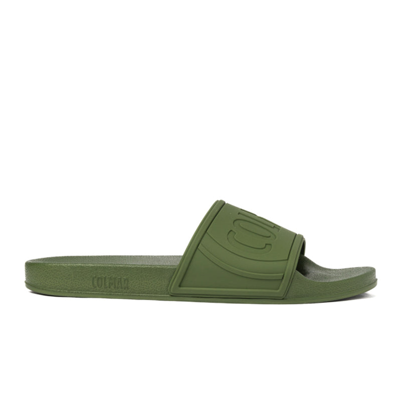 SLIPPER LOGO MILITARY GREEN 908 TG