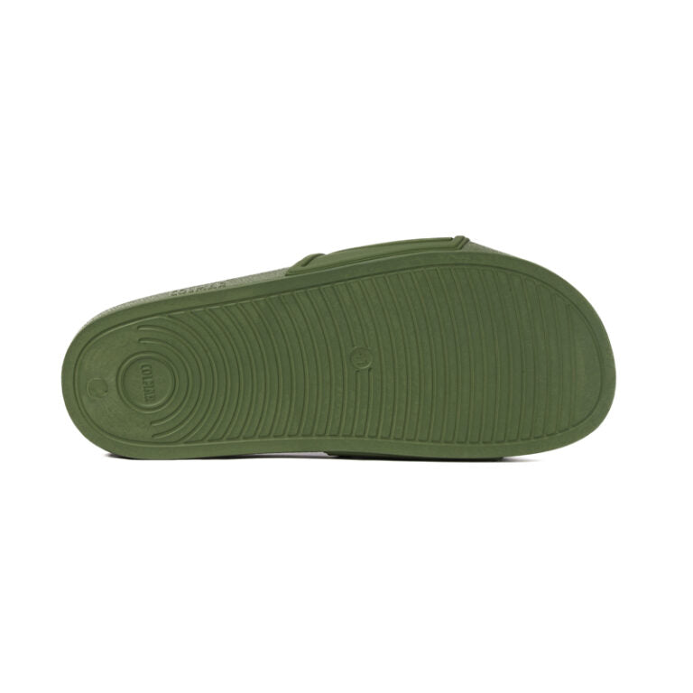 SLIPPER LOGO MILITARY GREEN 908 TG