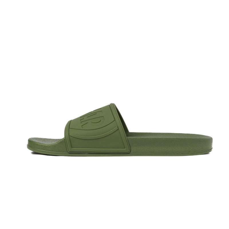 SLIPPER LOGO MILITARY GREEN 908 TG