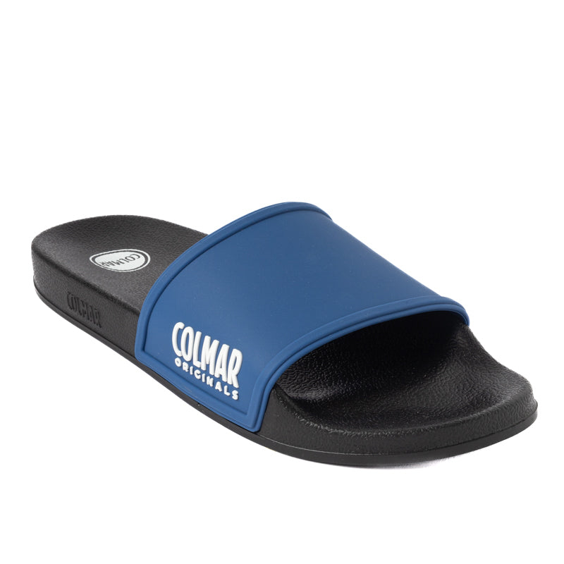 SLIPPER PLAIN BLACK-BLUE 900 TG