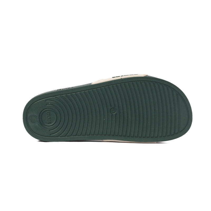 SLIPPER PLAIN GREEN-LT GREY 902 TG