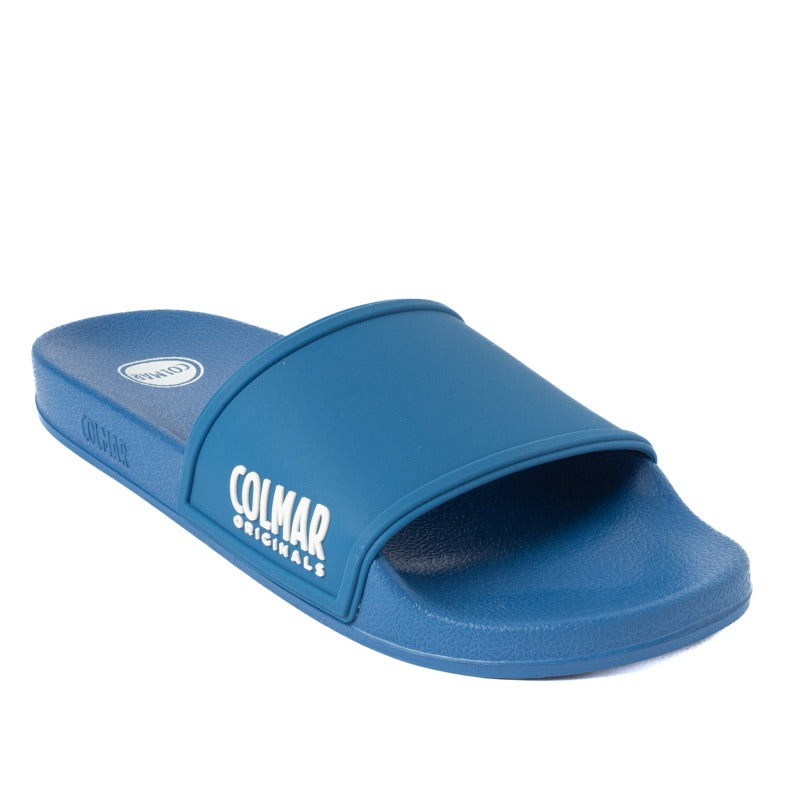 SLIPPER PLAIN BLUE-WHITE 903 TG