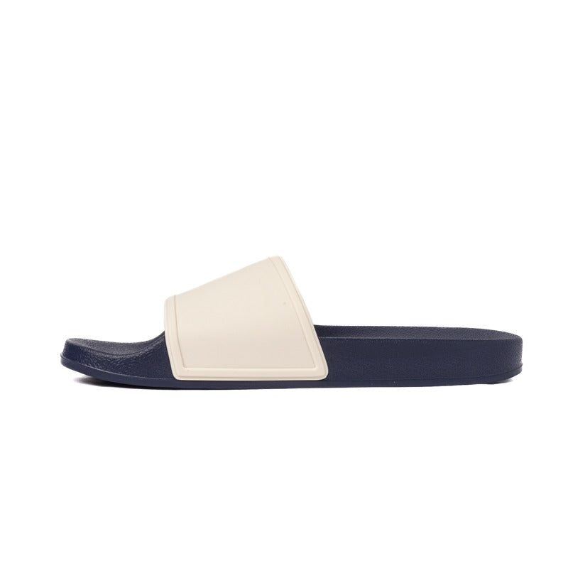 SLIPPER PLAIN NAVY-LT GREY 905 TG