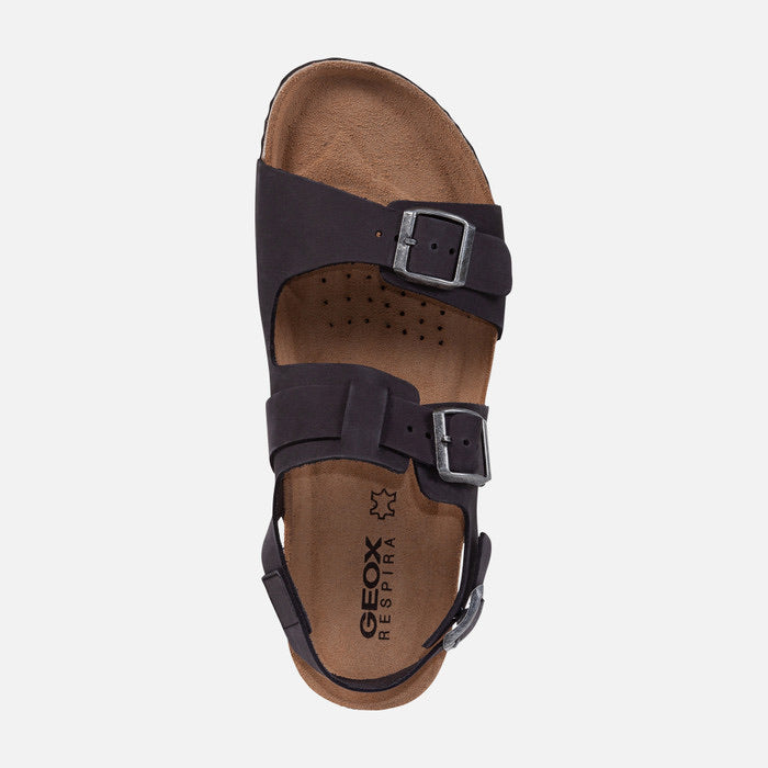 GEOX U SANDAL GHITA B - NBK LEA