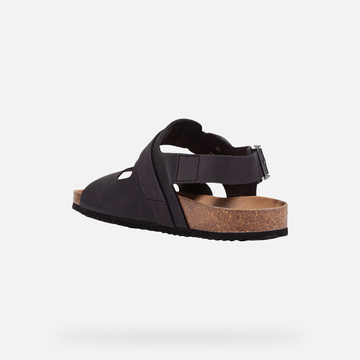 GEOX U SANDAL GHITA B - NBK LEA