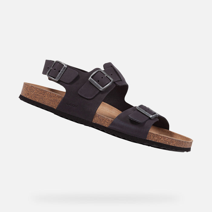 GEOX U SANDAL GHITA B - NBK LEA