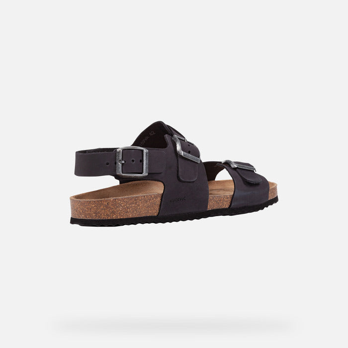 GEOX U SANDAL GHITA B - NBK LEA