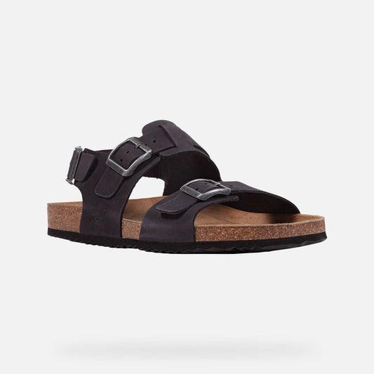 GEOX U SANDAL GHITA B - NBK LEA