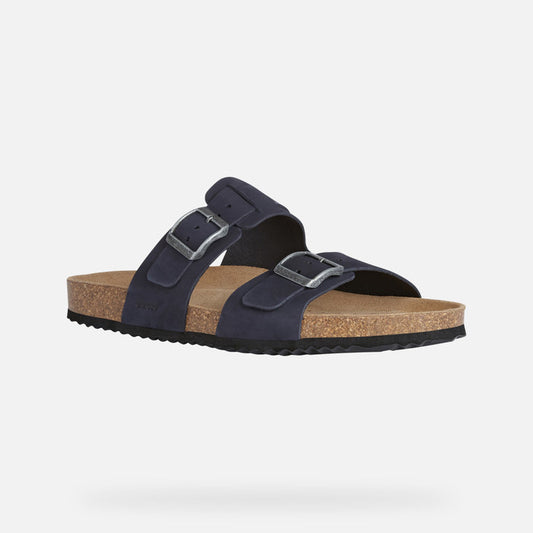 GEOX U SANDAL GHITA B - NBK LEA