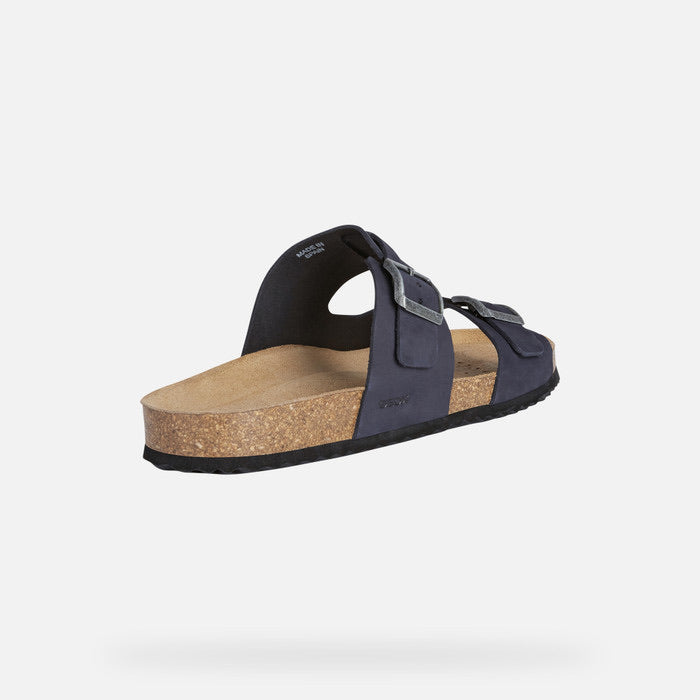 GEOX U SANDAL GHITA B - NBK LEA