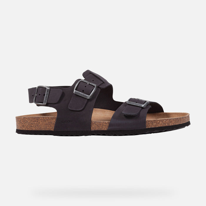 GEOX U SANDAL GHITA B - NBK LEA