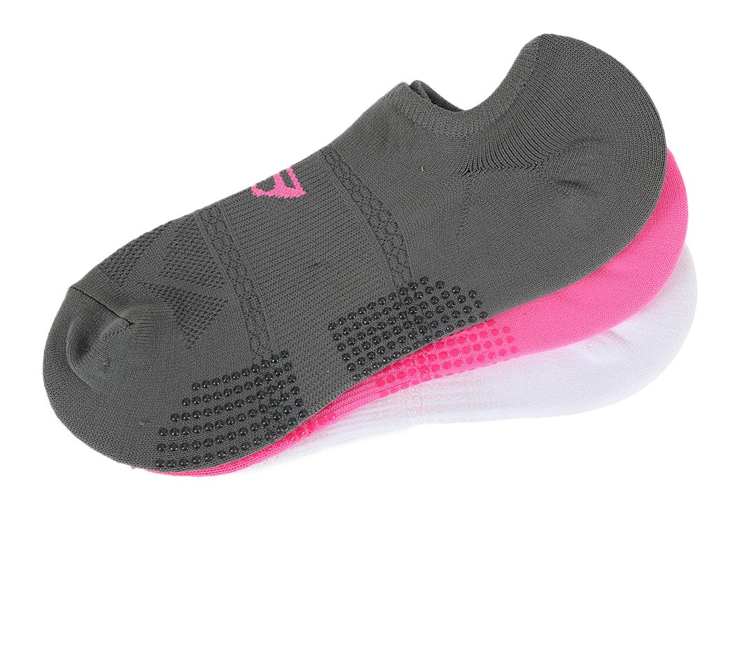 3PK WOMENS MICROFIBER NON TERRY INVISIBLE NO SHOW