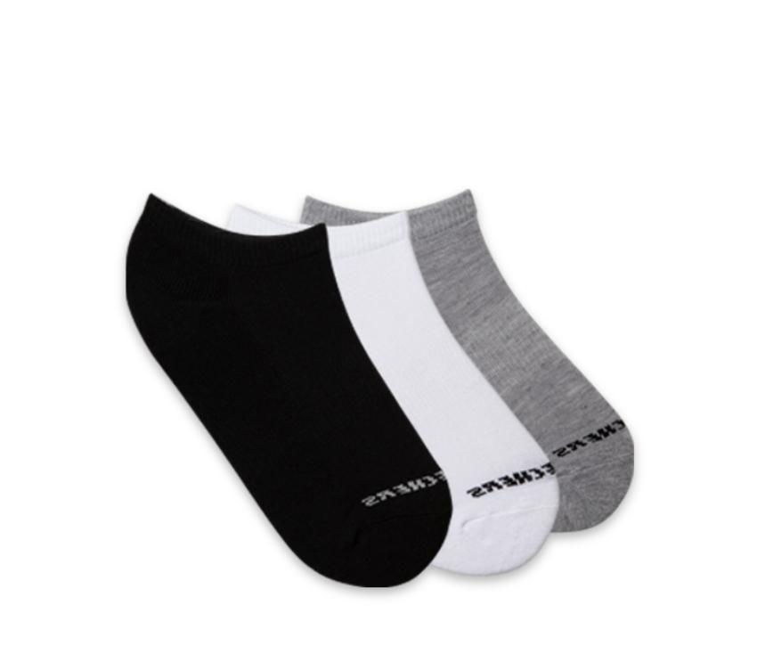 6PK UNISEX 1/2 TERRY LOW CUT W/POLYBAG