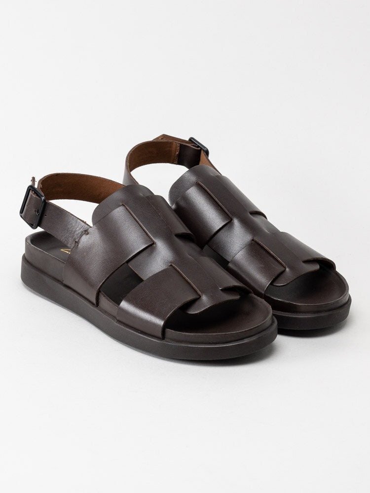 Sunder Strap Dark Brown Lea