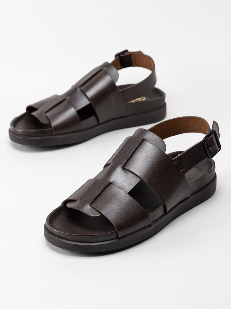 Sunder Strap Dark Brown Lea