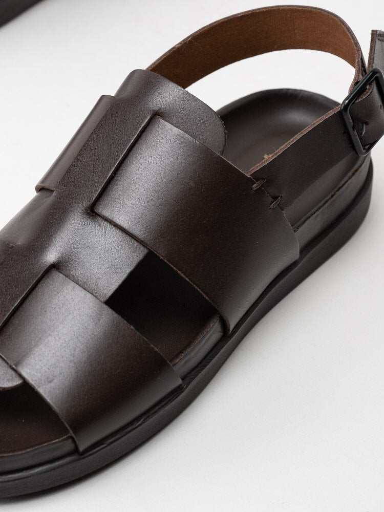 Sunder Strap Dark Brown Lea