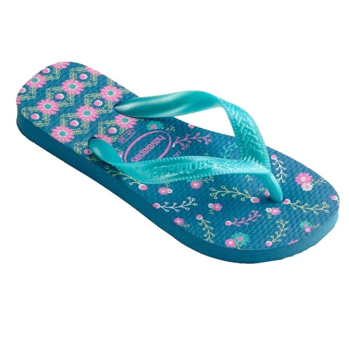 HAVAIANAS KIDS FLORES AZUL ACO