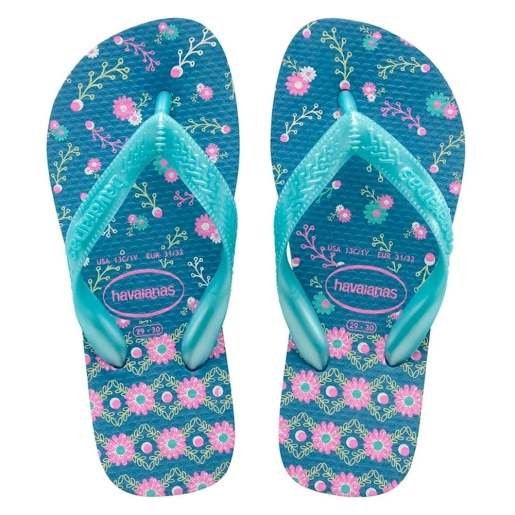 HAVAIANAS KIDS FLORES AZUL ACO