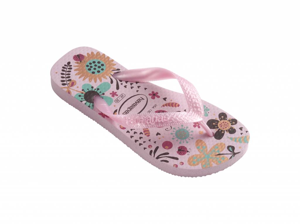 HAVAIANAS KIDS FLORES ROSA CREAM ROSE