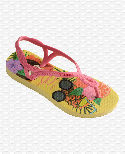 HAVAIANAS KIDS LUNA PRINT AMARELO LIMAO