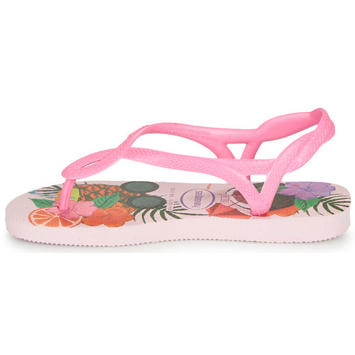 HAVAIANAS KIDS LUNA PRINT ROSA CREAM