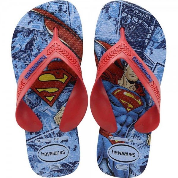 HAVAIANAS KIDS MAX HEROIS AZUL ESTRELA