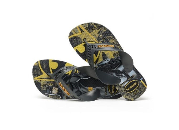 HAVAIANAS KIDS MAX HEROIS NOVO GRAFITE NOVO