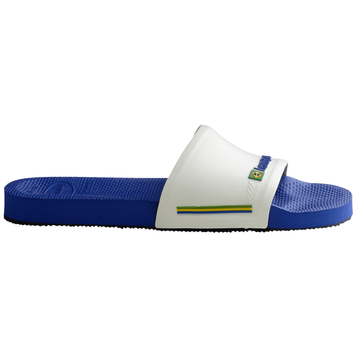 HAVAIANAS SLIDE BRASIL AZUL NAVAL BRANCO