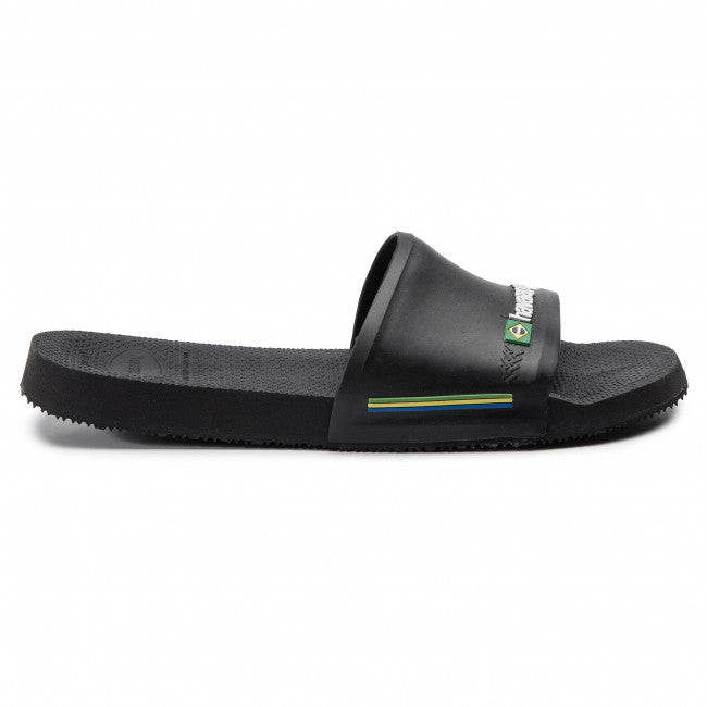 HAVAIANAS SLIDE BRASIL PRETO