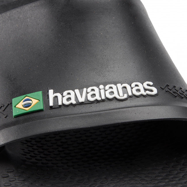 HAVAIANAS SLIDE BRASIL PRETO