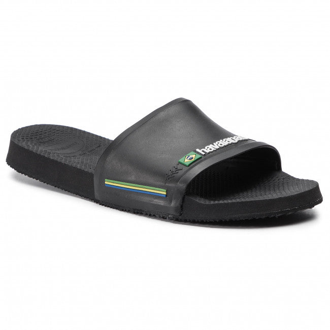 HAVAIANAS SLIDE BRASIL PRETO