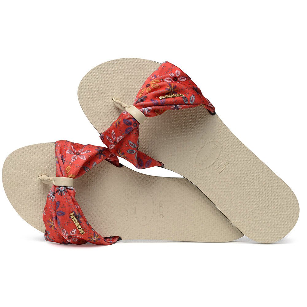 HAVAIANAS YOU SAINT TROPEZ BEGE PALHA