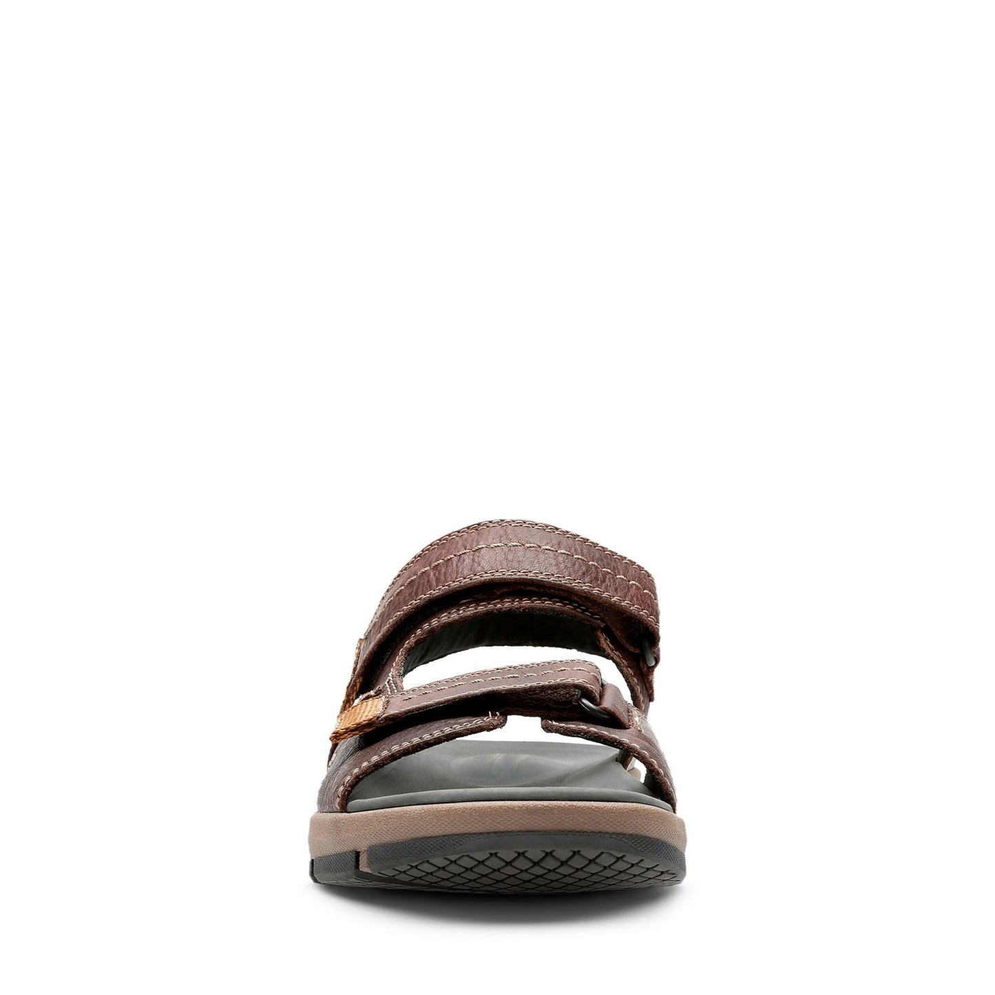 CLARKS Brixby Shore Dark Brown Leather