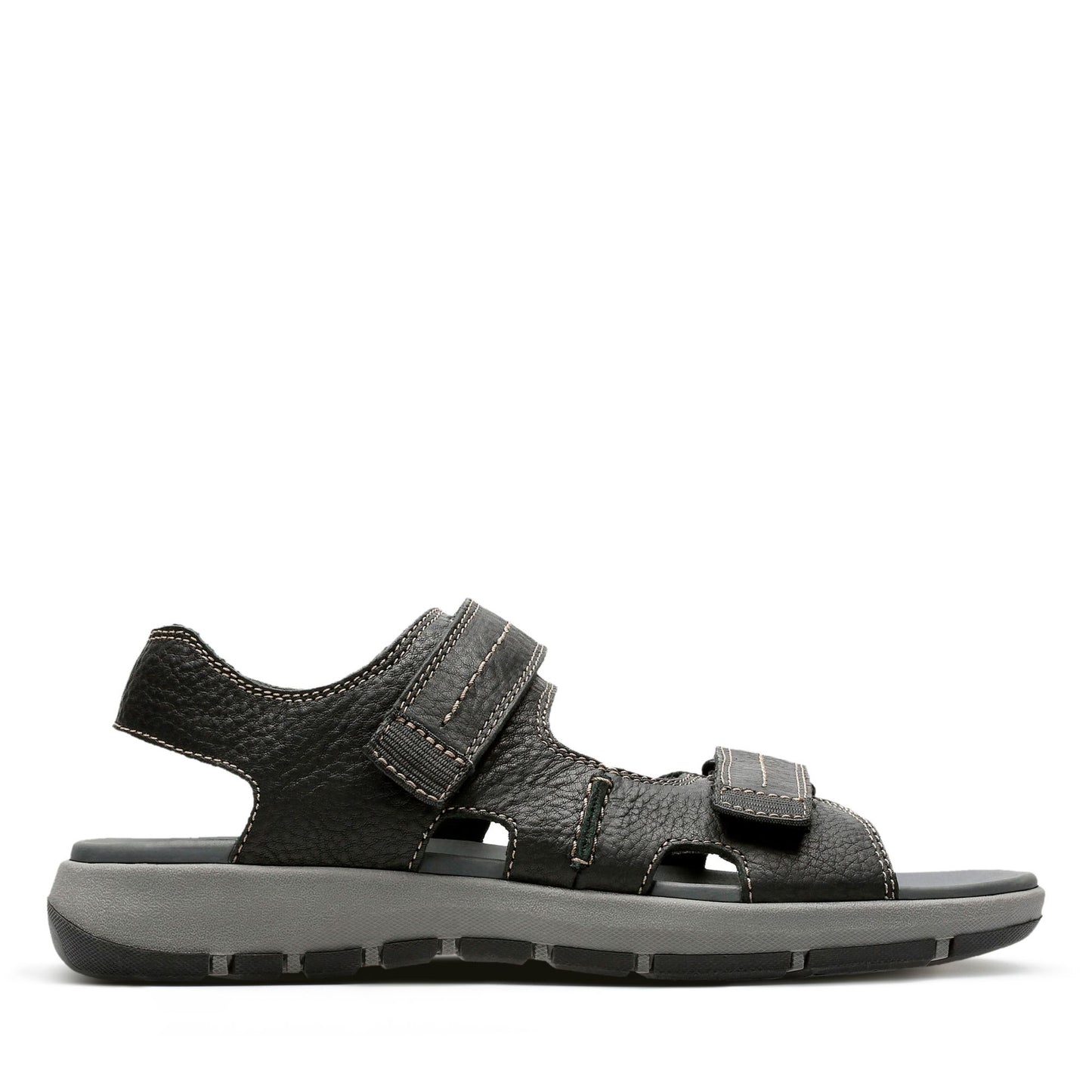 CLARKS Brixby Shore Dark Brown Leather