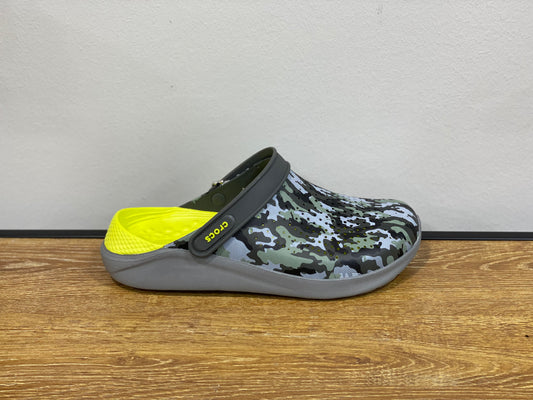 crocs para et vert pistache est gris