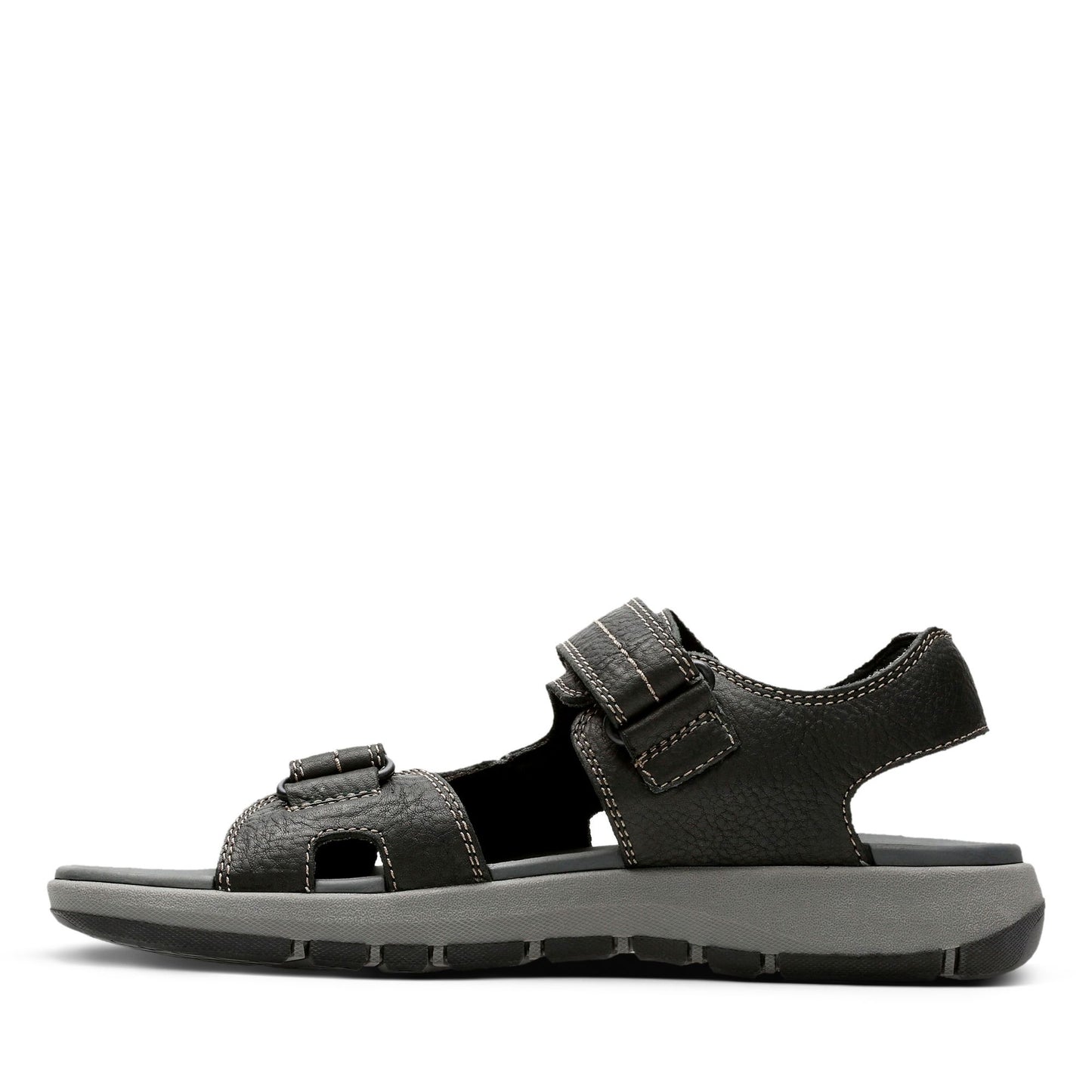 CLARKS Brixby Shore Dark Brown Leather