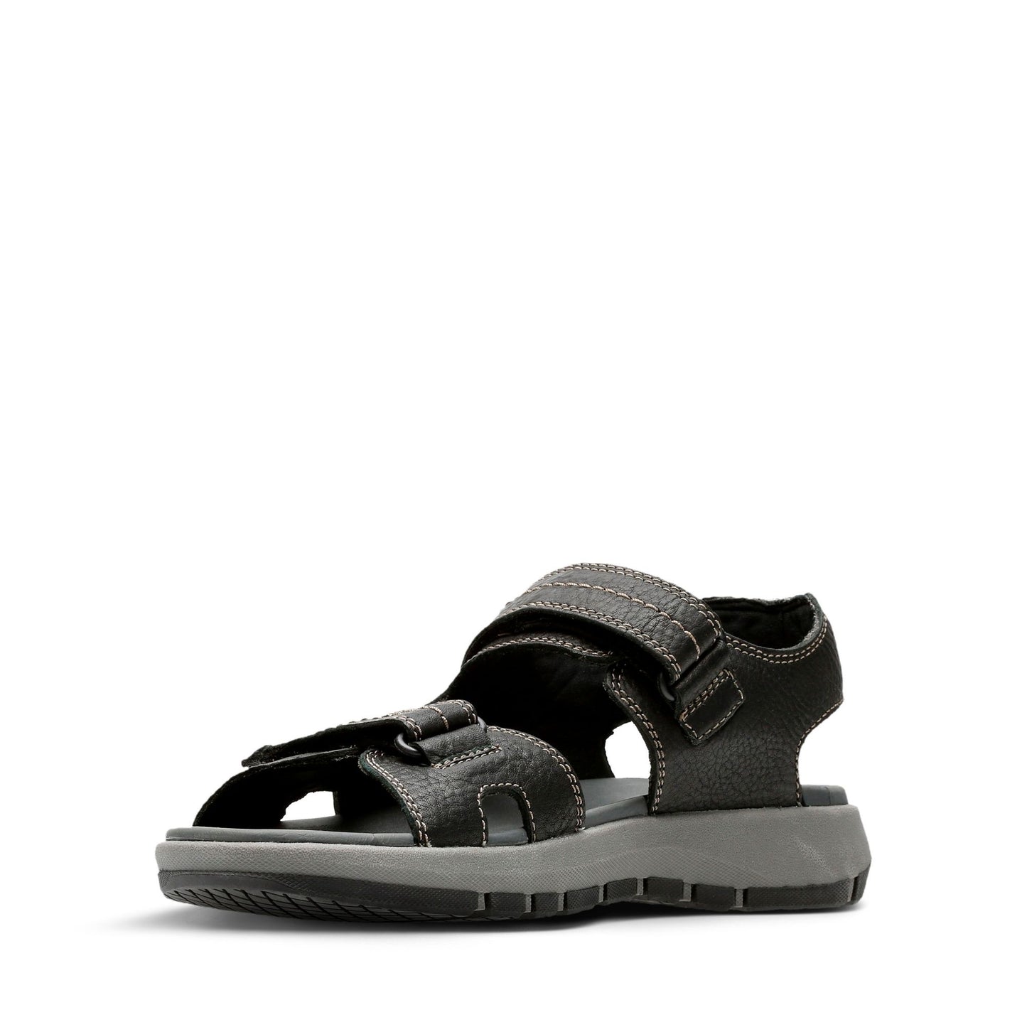 CLARKS Brixby Shore Dark Brown Leather