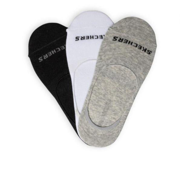 3PK MENS NON TERRY LINER WHITE / GREY