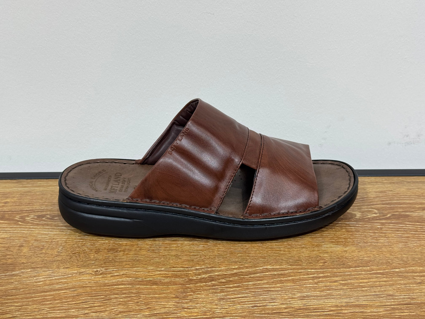 SOFTLAND claquette marron
